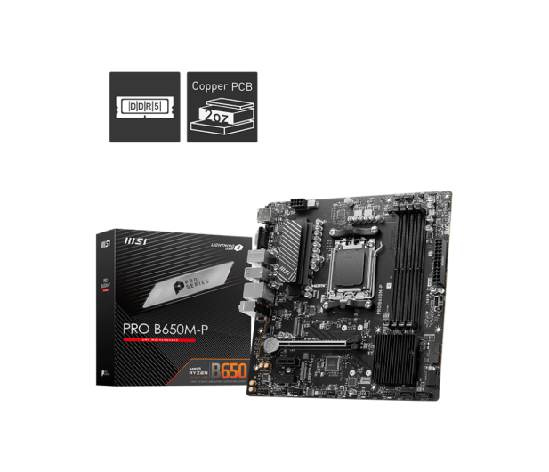 MSI PRO B650M-P - 1243712 - zdjęcie 3